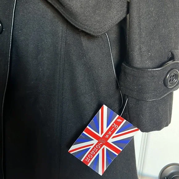 Miss London Medium Jacket BNWT in black - Picture 4 of 5